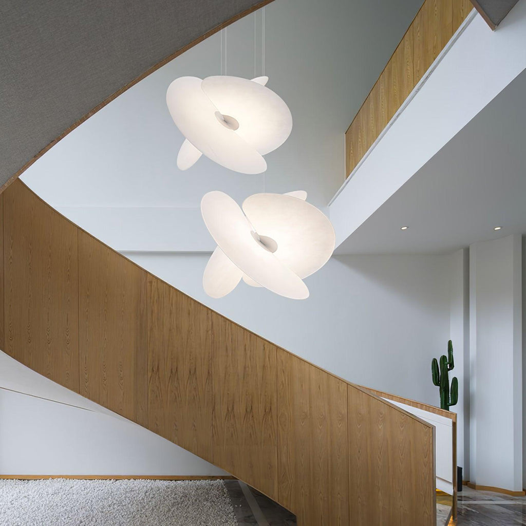 Whirl Suspension Lampe en Tissu Moderne - Neutralighting