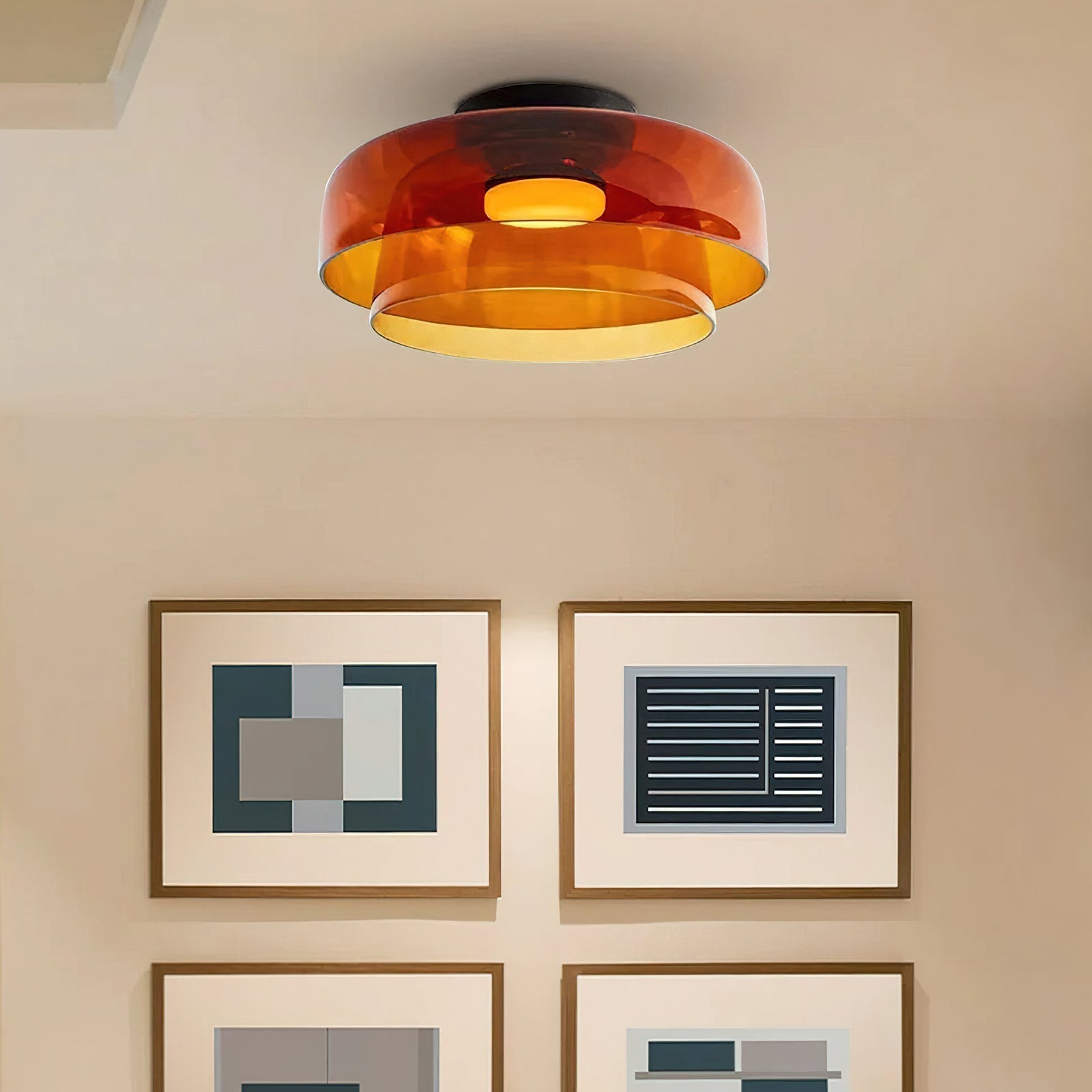 Solara Plafonnier Structure Étagée Chaud Élégant - Neutralighting