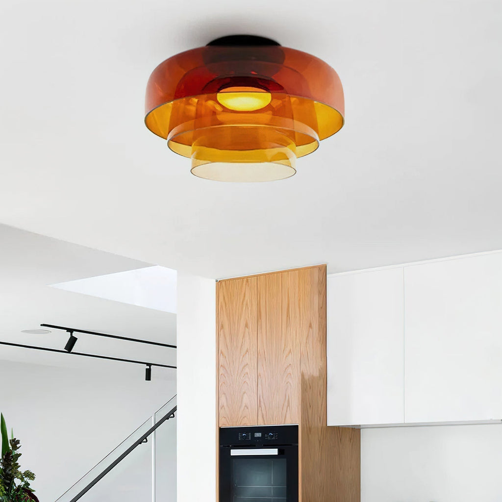 Solara Plafonnier Structure Étagée Chaud Élégant - Neutralighting