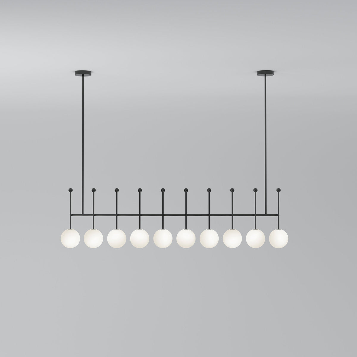Lampe Pendentive Métal et Verre Industrielle Vintage Vavele - Neutralighting