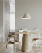 Solain Suspension moderne avec abat-jour vert et blanc minimaliste - Neutralighting
