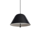 Solain Suspension moderne avec abat-jour vert et blanc minimaliste - Neutralighting