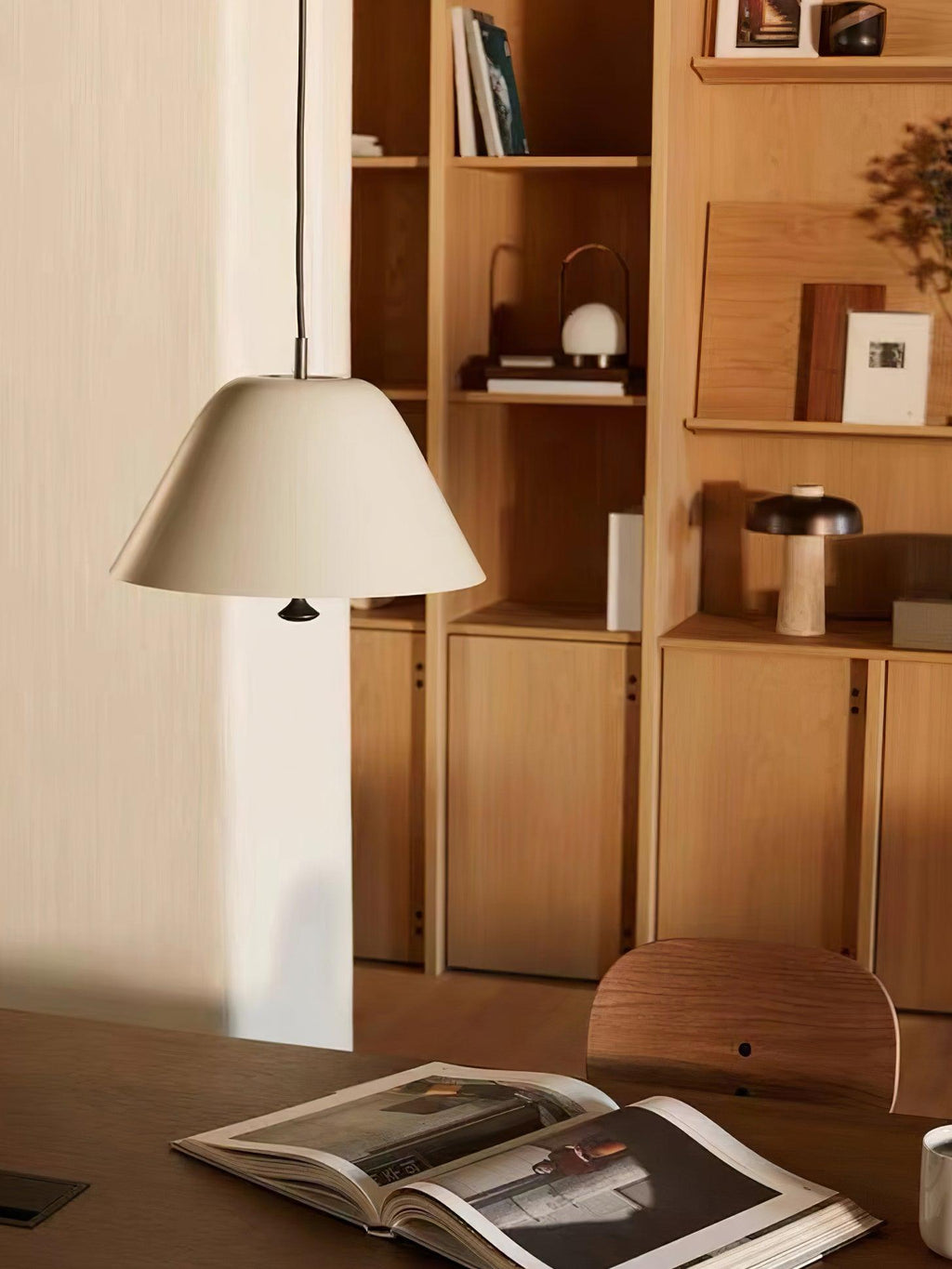 Solara Suspension en Verre Cloche Laiton Minimaliste - Neutralighting
