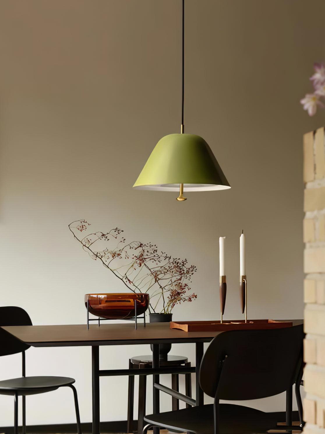 Solara Suspension en Verre Cloche Laiton Minimaliste - Neutralighting