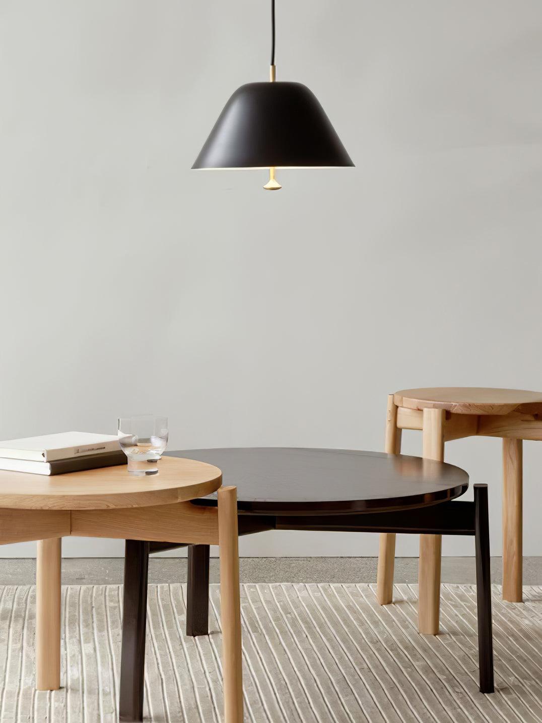 Solara Suspension en Verre Cloche Laiton Minimaliste - Neutralighting