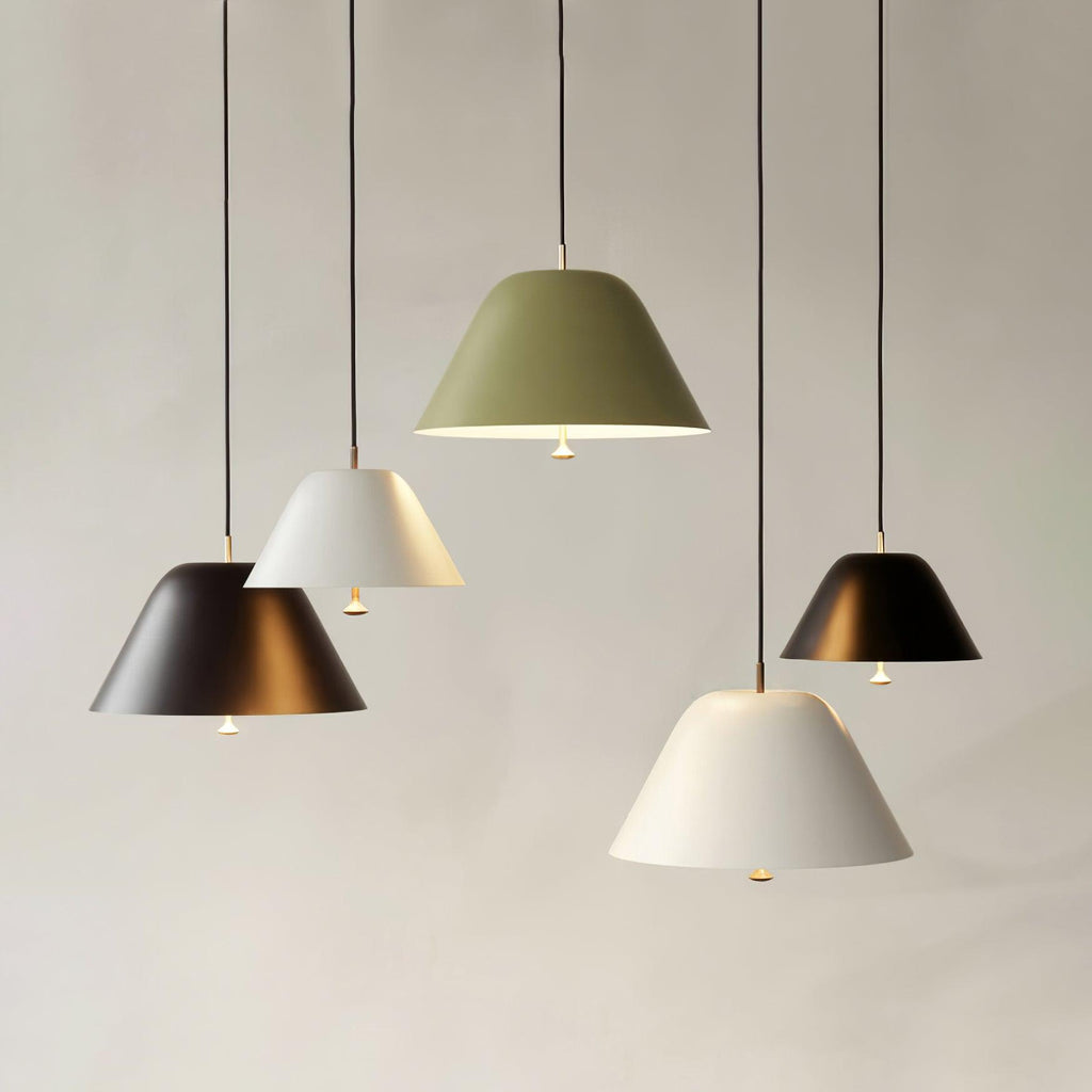 Solara Suspension en Verre Cloche Laiton Minimaliste - Neutralighting