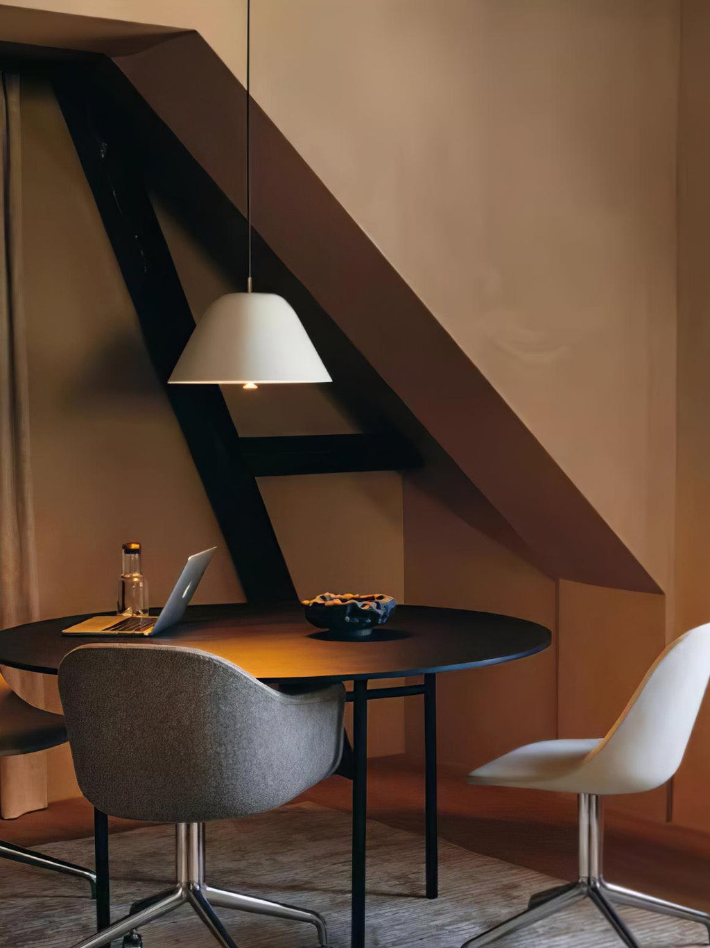 Solara Suspension en Verre Cloche Laiton Minimaliste - Neutralighting