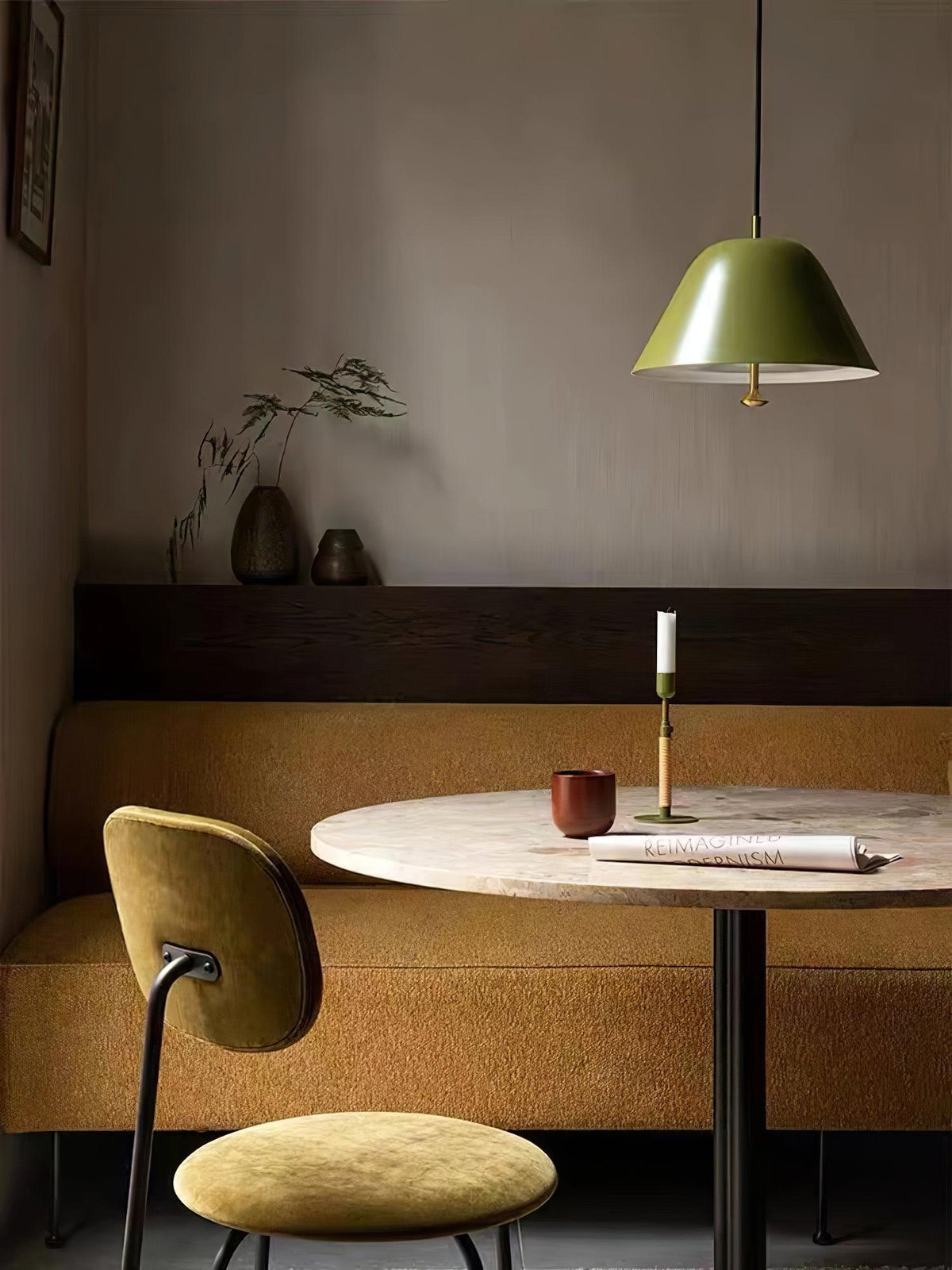 Solara Suspension en Verre Cloche Laiton Minimaliste - Neutralighting