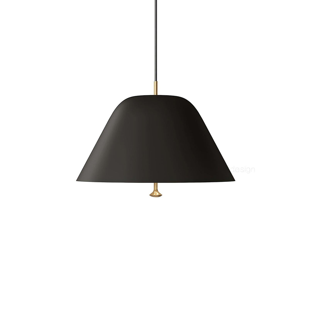 Solara Suspension en Verre Cloche Laiton Minimaliste - Neutralighting