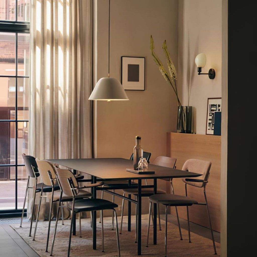 Solara Suspension en Verre Cloche Laiton Minimaliste - Neutralighting