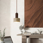 Ilshaa Suspension Minimaliste en Travertin - Neutralighting