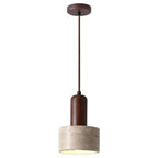 Ilshaa Suspension Minimaliste en Travertin - Neutralighting