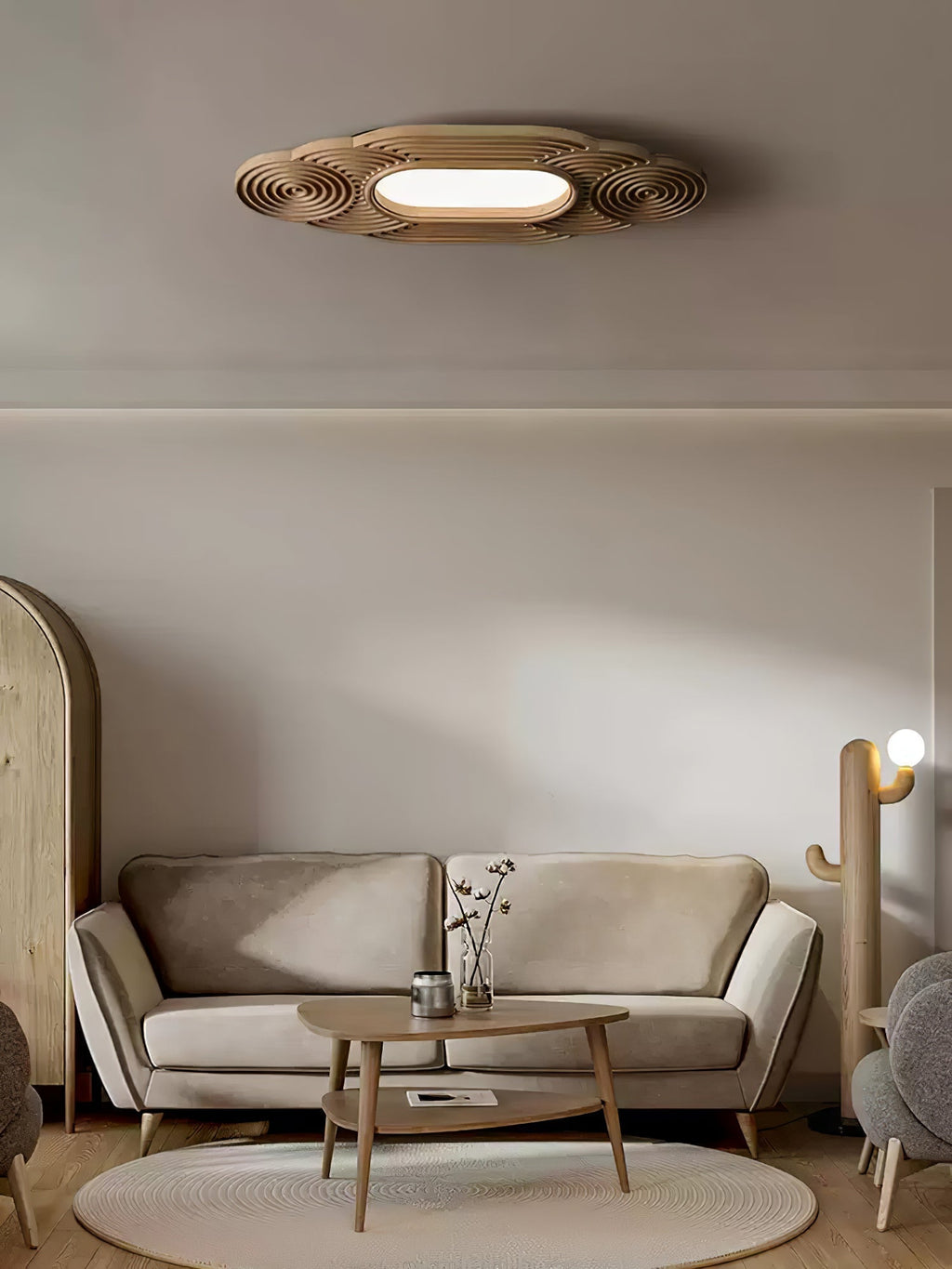 Udorionis Plafonnier Bois Art Nordique Premium - Neutralighting