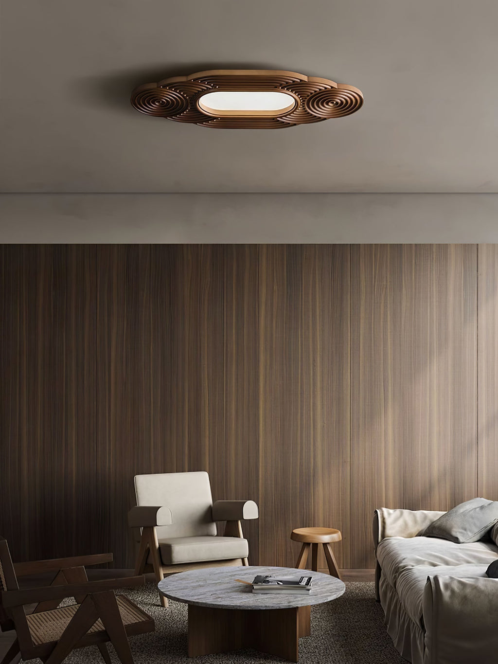 Udorionis Plafonnier Bois Art Nordique Premium - Neutralighting