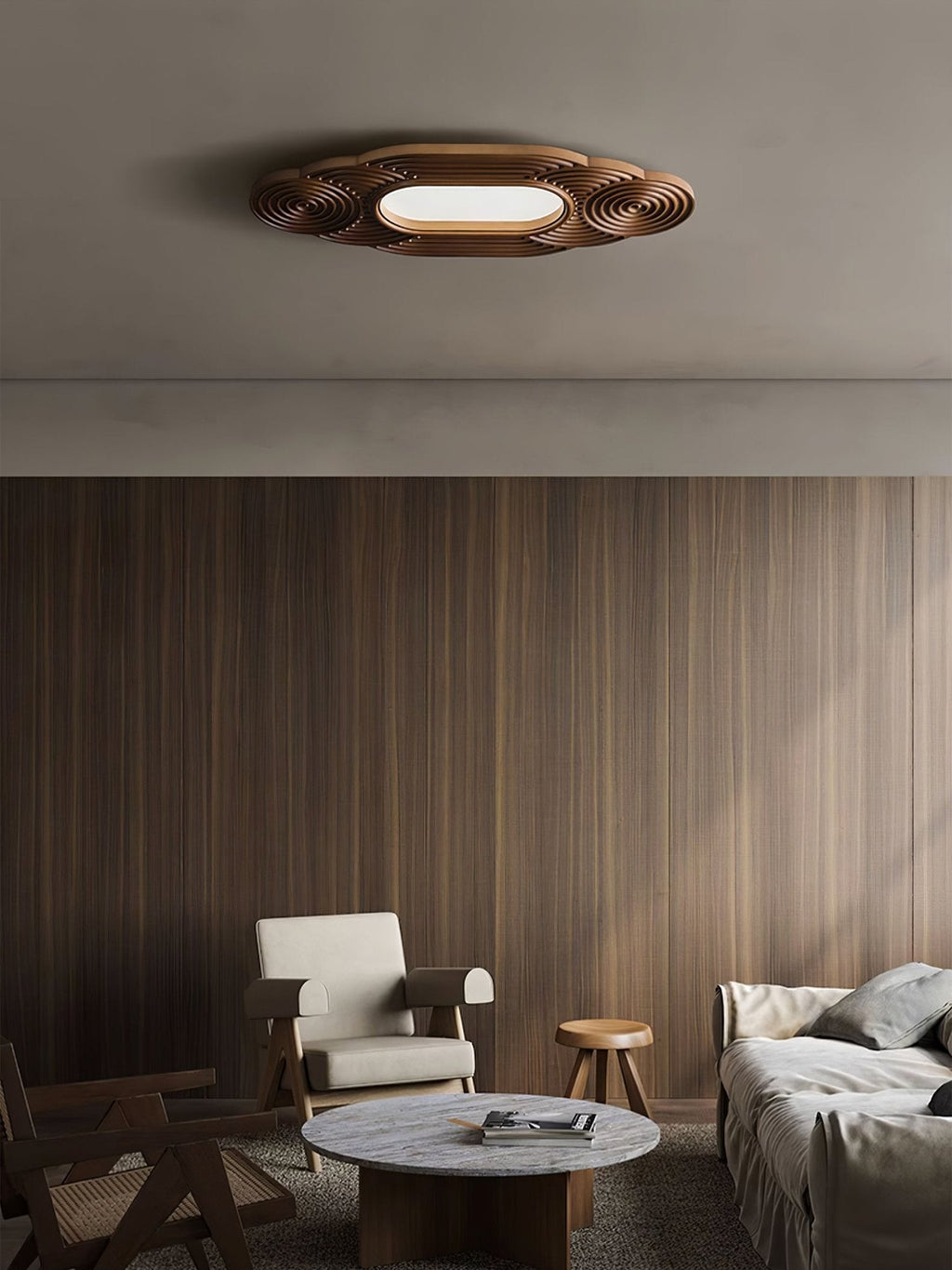 Udorionis Plafonnier Bois Art Nordique Premium - Neutralighting