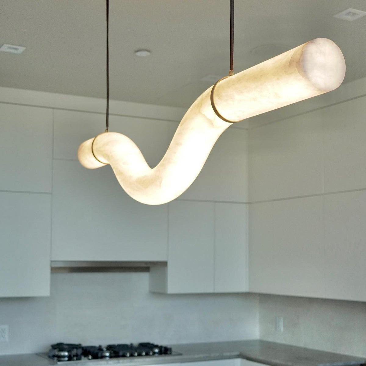 Lampe Pendentive Alabâtre Minimaliste Premium Élégance Errina - Neutralighting