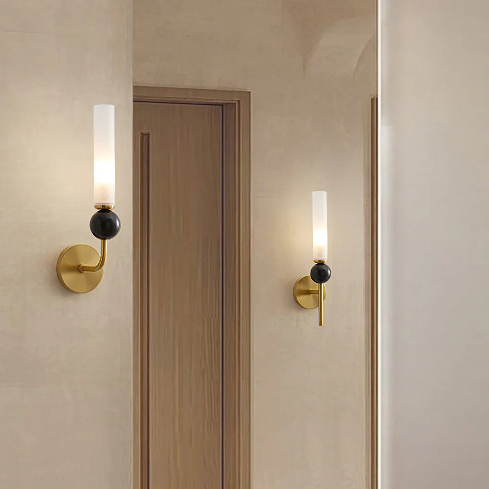 Arisha Luxueux LED Cuivre Intérieur Applique Murale Couloir - Neutralighting