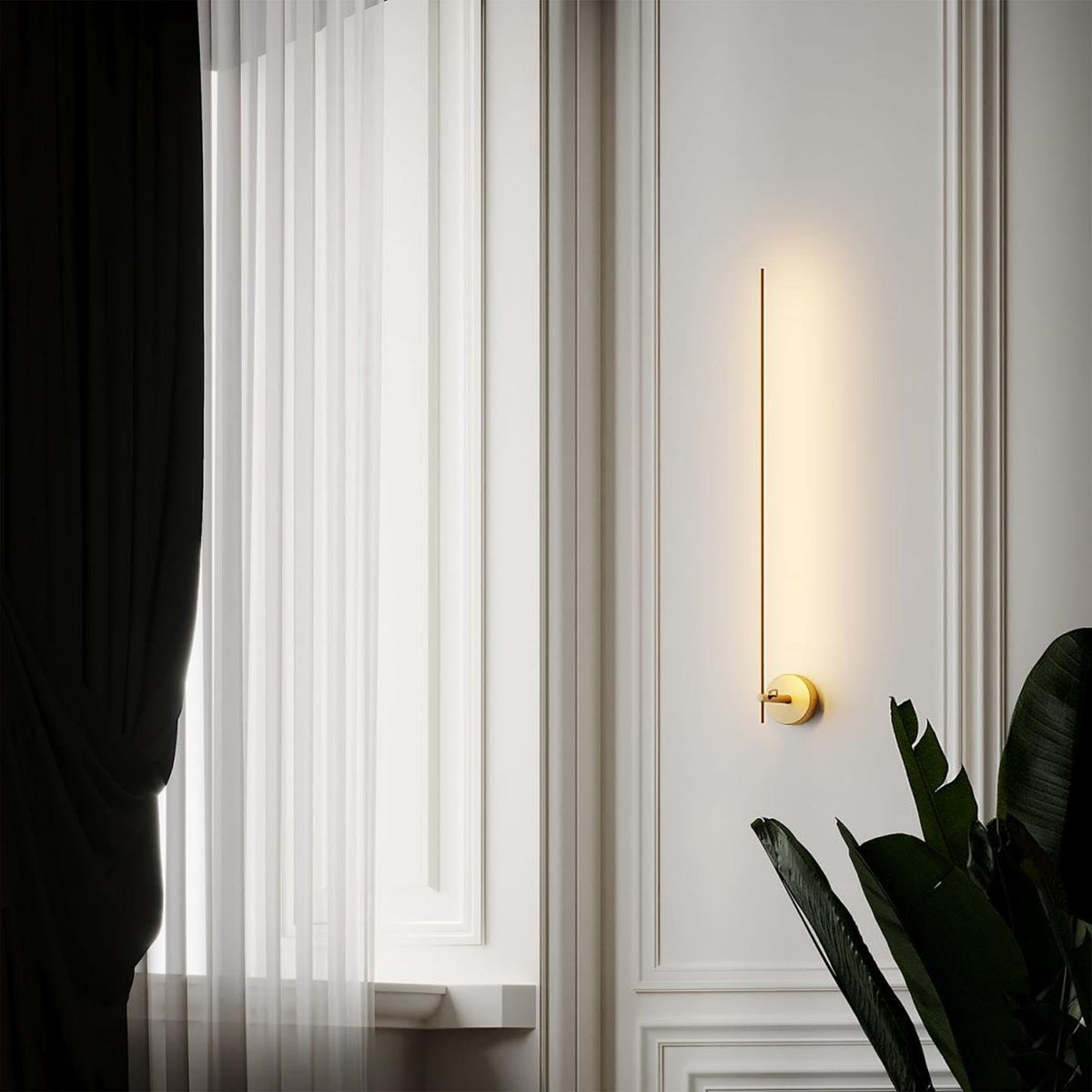 Mymareth Applique Murale Minimaliste à Tige - Neutralighting
