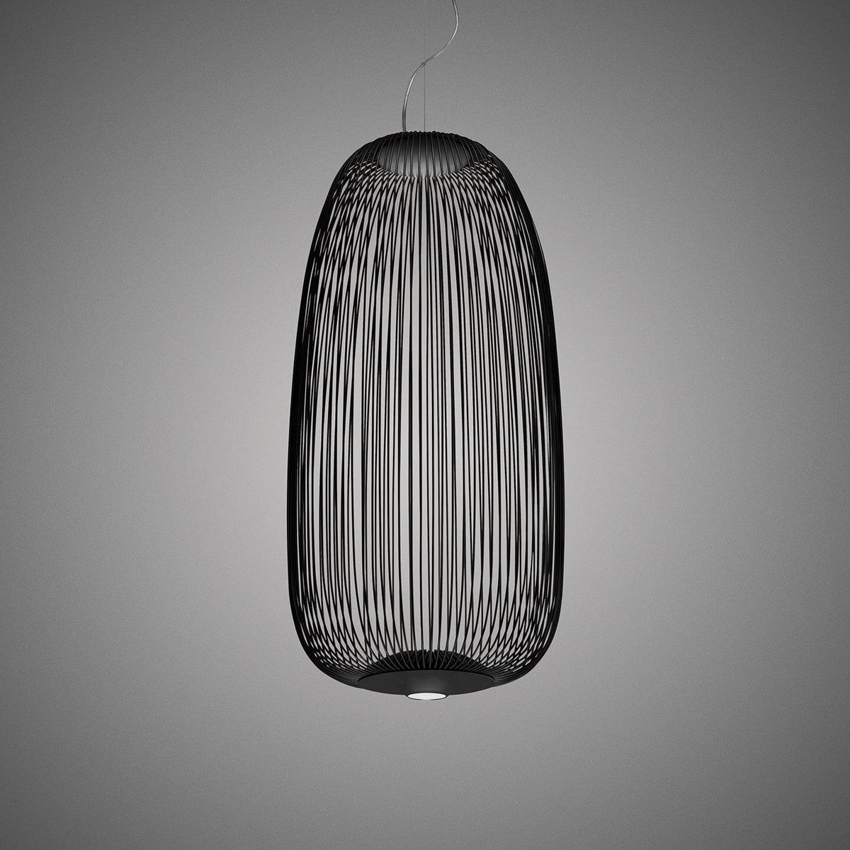 Vadorora Moderne Minimaliste Cage Métal Suspension - Neutralighting