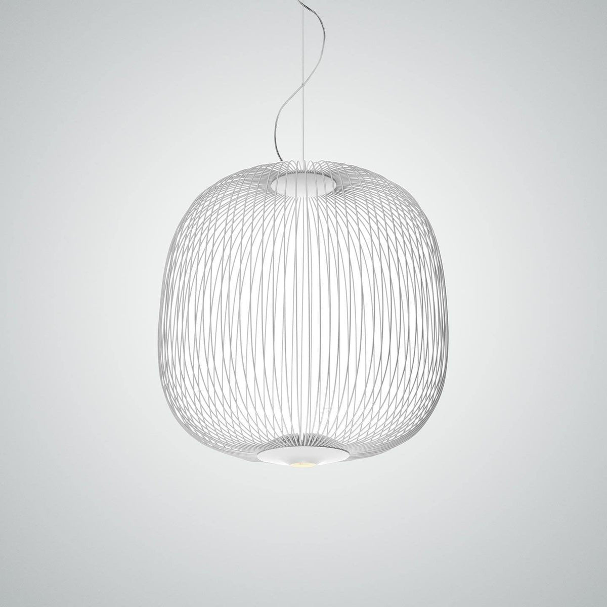 Vadorora Moderne Minimaliste Cage Métal Suspension - Neutralighting