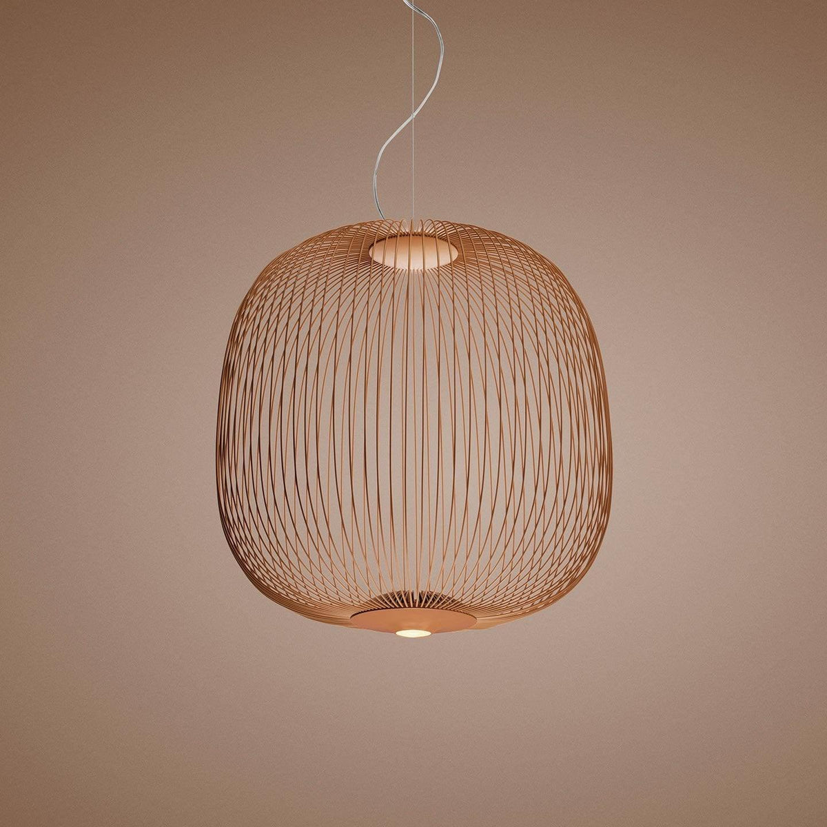 Vadorora Moderne Minimaliste Cage Métal Suspension - Neutralighting