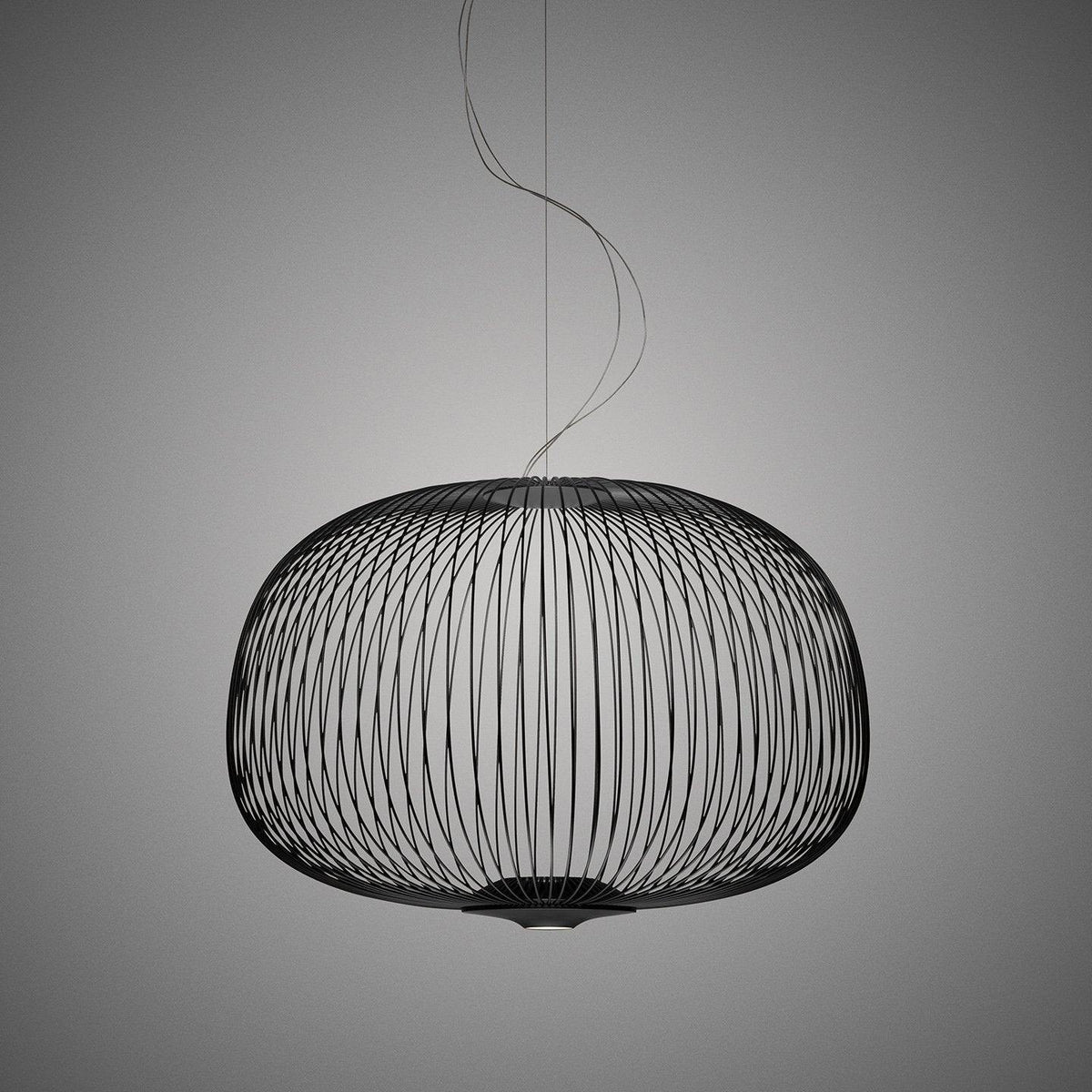 Vadorora Moderne Minimaliste Cage Métal Suspension - Neutralighting