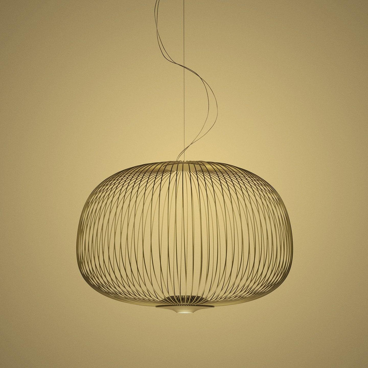 Vadorora Moderne Minimaliste Cage Métal Suspension - Neutralighting