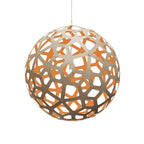 Lustra Suspension Géométrique en Bois Tressé - Neutralighting