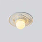 Ivorelle Plafonnier Sculpté Vintage - Neutralighting