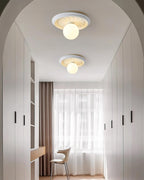 Ivorelle Plafonnier Sculpté Vintage - Neutralighting