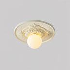 Ivorelle Plafonnier Sculpté Vintage - Neutralighting
