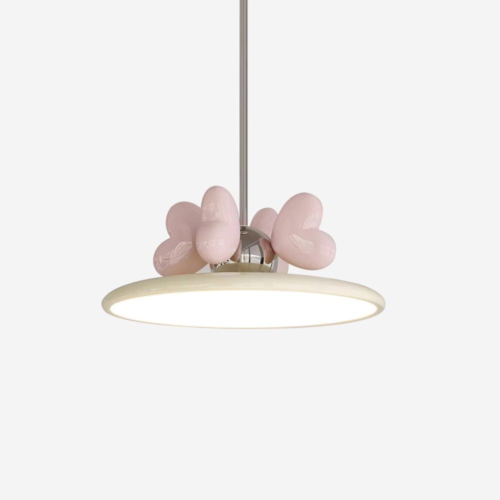 Lilia Lampe Suspendue Cœurs Roses Minimaliste - Neutralighting