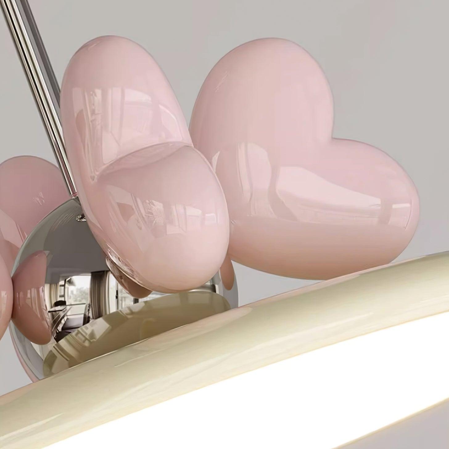 Lilia Lampe Suspendue Cœurs Roses Minimaliste - Neutralighting