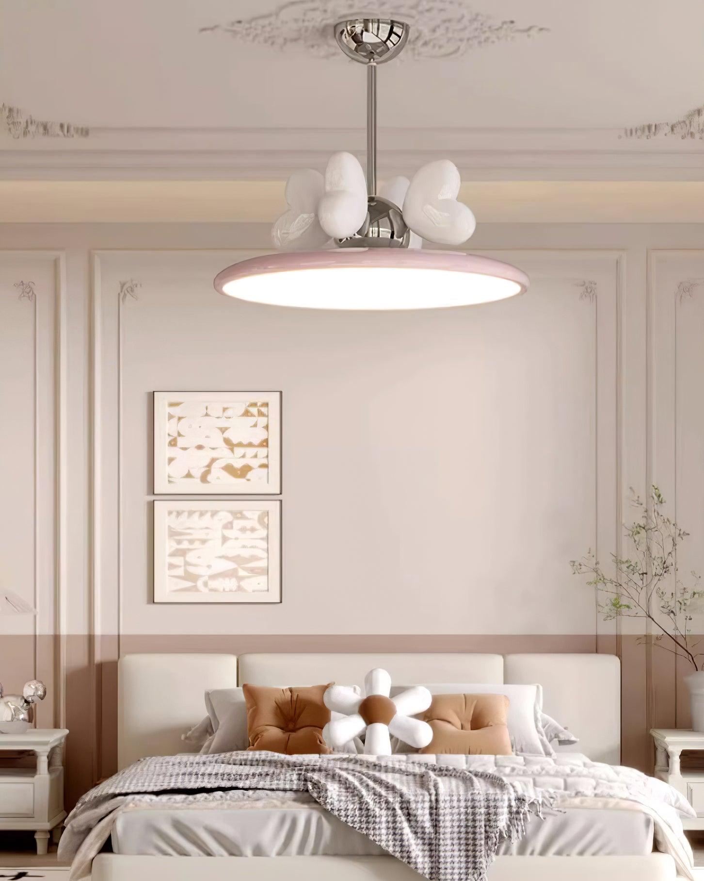 Lilia Lampe Suspendue Cœurs Roses Minimaliste - Neutralighting