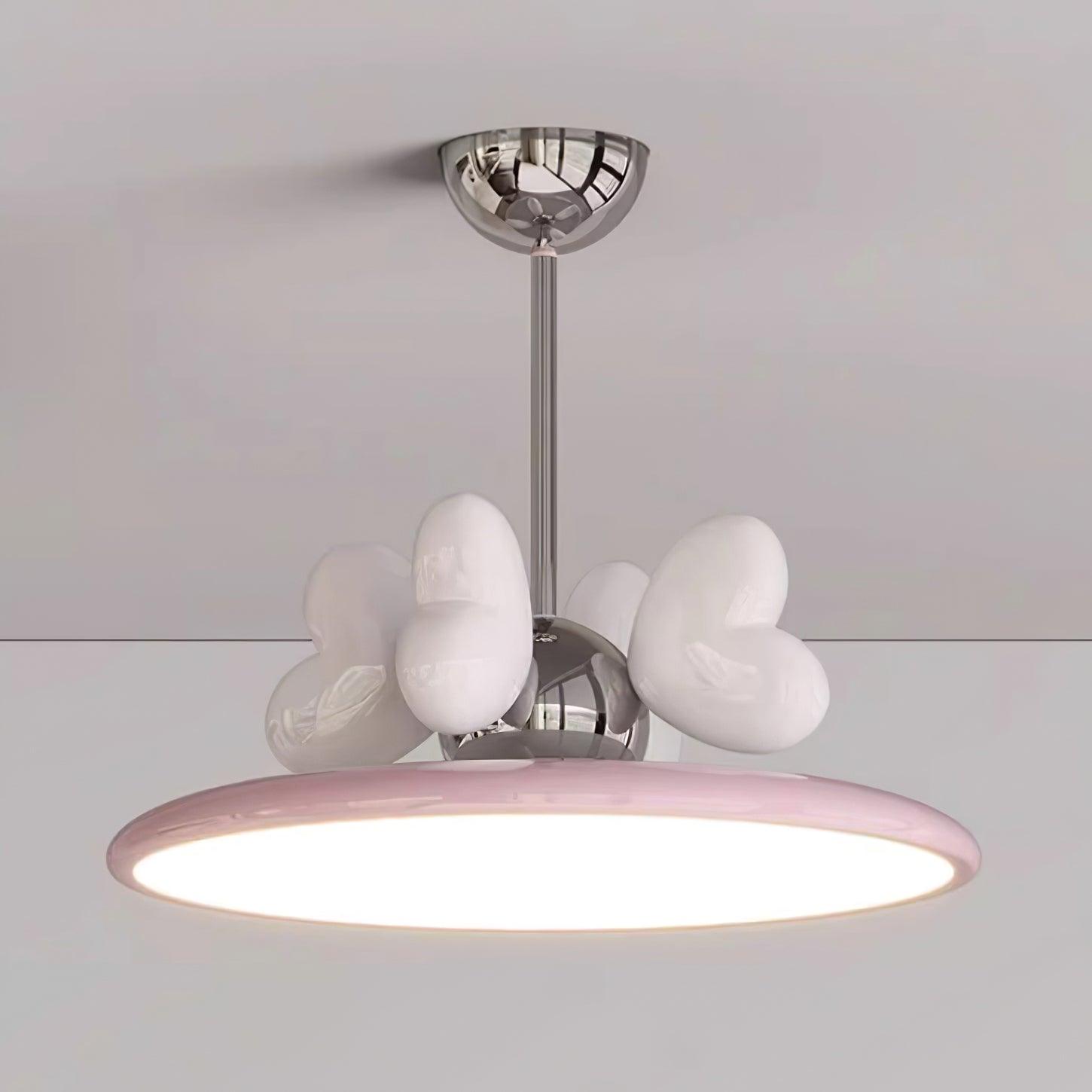 Lilia Lampe Suspendue Cœurs Roses Minimaliste - Neutralighting