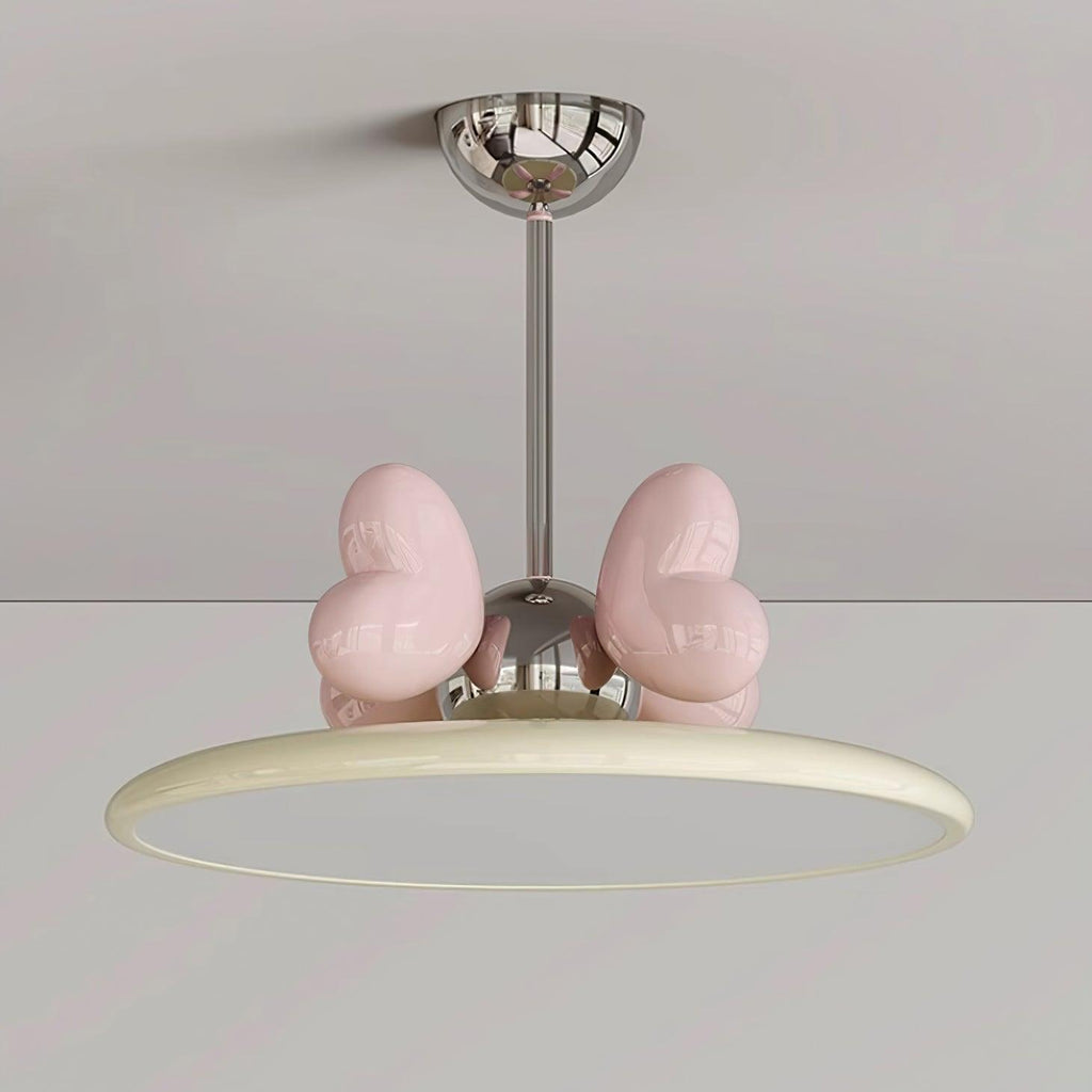 Lilia Lampe Suspendue Cœurs Roses Minimaliste - Neutralighting