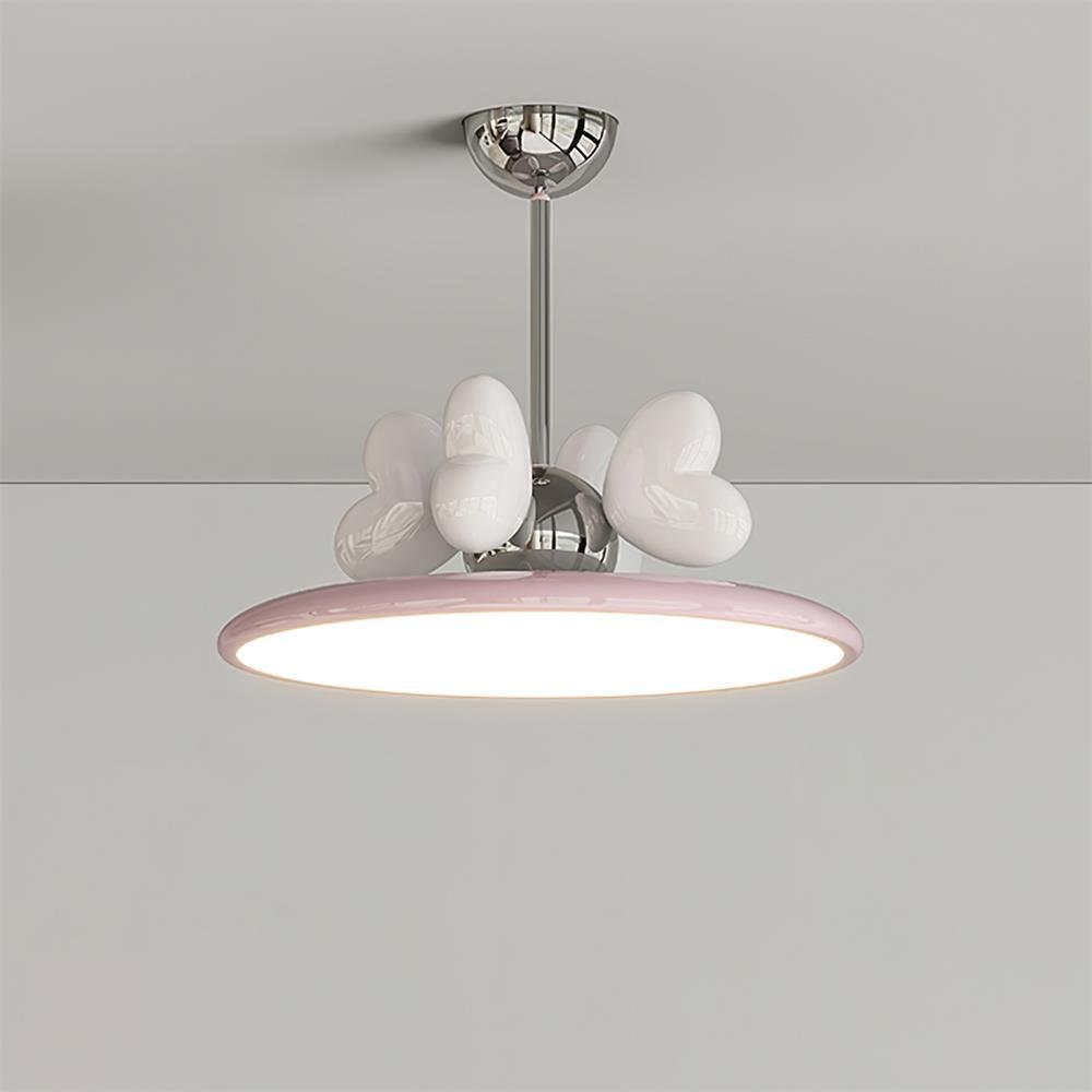 Lilia Lampe Suspendue Cœurs Roses Minimaliste - Neutralighting