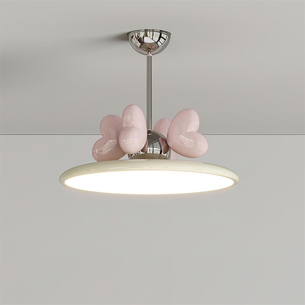 Lilia Lampe Suspendue Cœurs Roses Minimaliste - Neutralighting