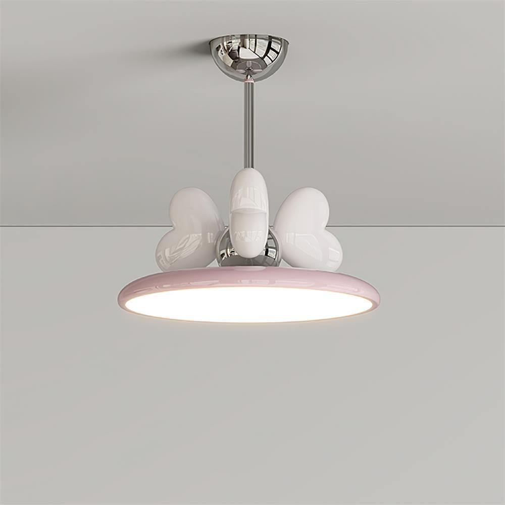 Lilia Lampe Suspendue Cœurs Roses Minimaliste - Neutralighting