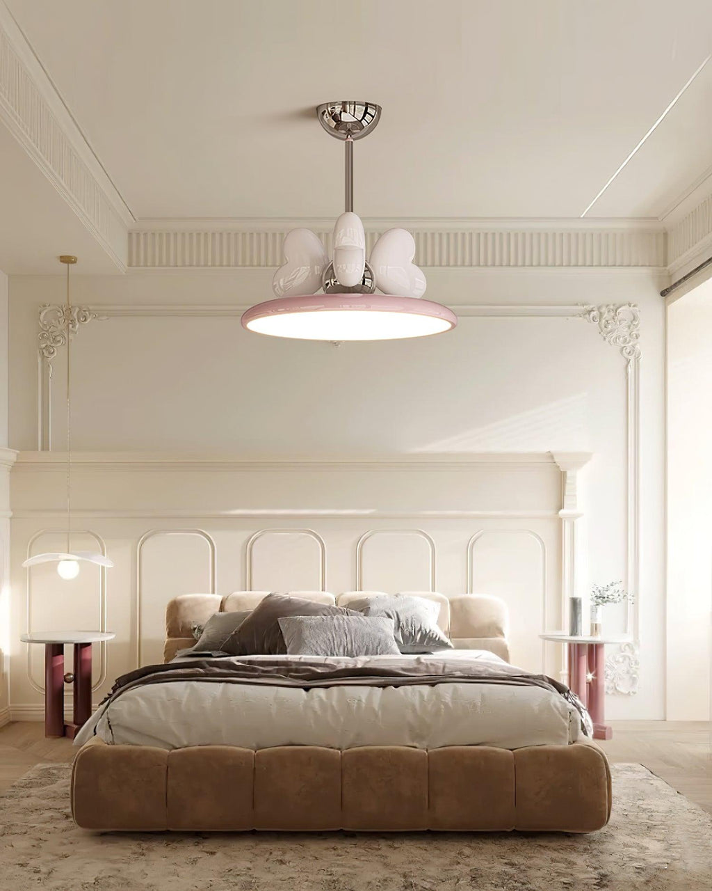 Lilia Lampe Suspendue Cœurs Roses Minimaliste - Neutralighting