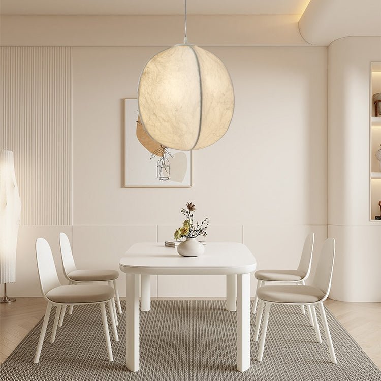 Cocoon Lampe Pendante en Soie Minimaliste - Neutralighting