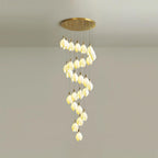 Lilium Lustre Pétales en Cascades Suspendus - Neutralighting