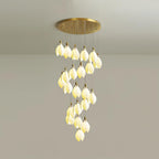 Lilium Lustre Pétales en Cascades Suspendus - Neutralighting