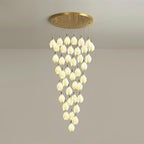 Lilium Lustre Pétales en Cascades Suspendus - Neutralighting