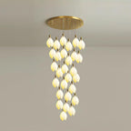 Lilium Lustre Pétales en Cascades Suspendus - Neutralighting