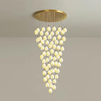 Lilium Lustre Pétales en Cascades Suspendus - Neutralighting