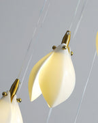 Lilium Lustre Pétales en Cascades Suspendus - Neutralighting