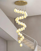 Lilium Lustre Pétales en Cascades Suspendus - Neutralighting