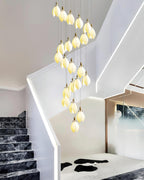 Lilium Lustre Pétales en Cascades Suspendus - Neutralighting