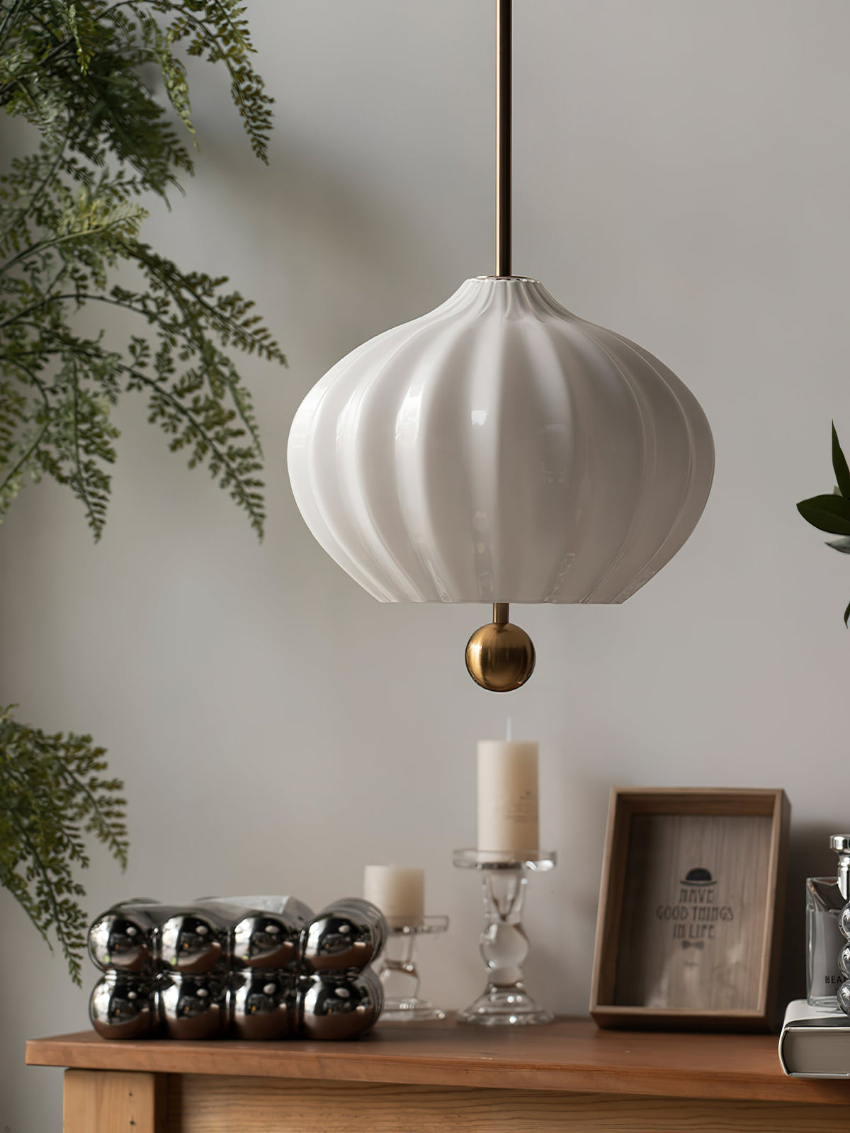 Zamarir Lampe à Suspension Moderne Minimaliste en Métal et Verre - Neutralighting